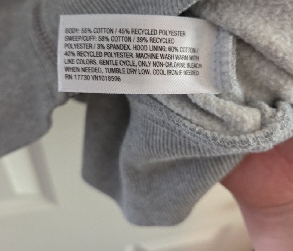 Goodfellow & Co Light Gray Hoodie - Picture 4 of 4